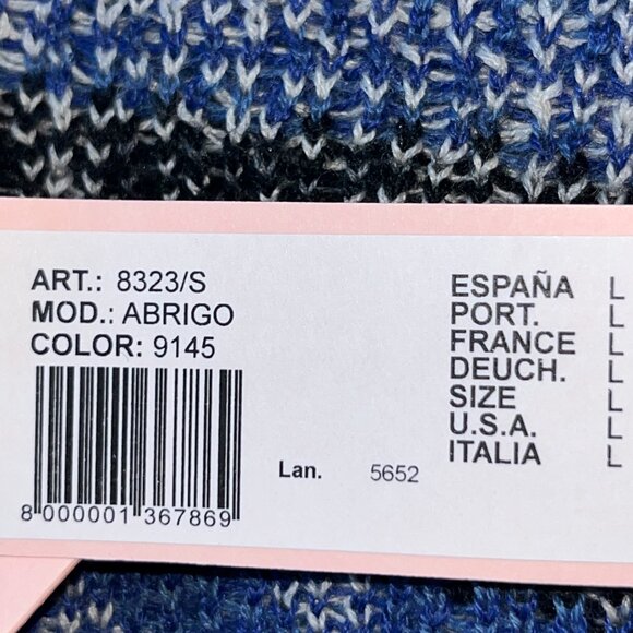 ANTHROPOLOGIE ALDOMARTINS ABRIGOS ALPINE HOODED CARDIGAN DUSTER SWEATER -NWT  L - Picture 14 of 16